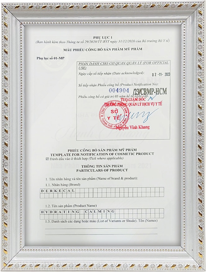Mỹ phẩm điều trị nám - Derkecal