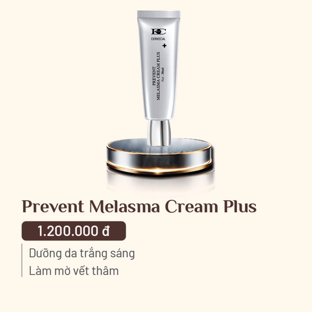 Mỹ phẩm điều trị nám Derkecal