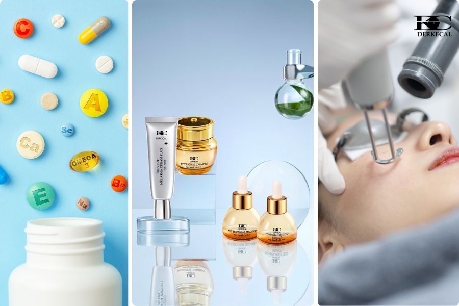 Có nhiều phương pháp điều trị đồi mồi